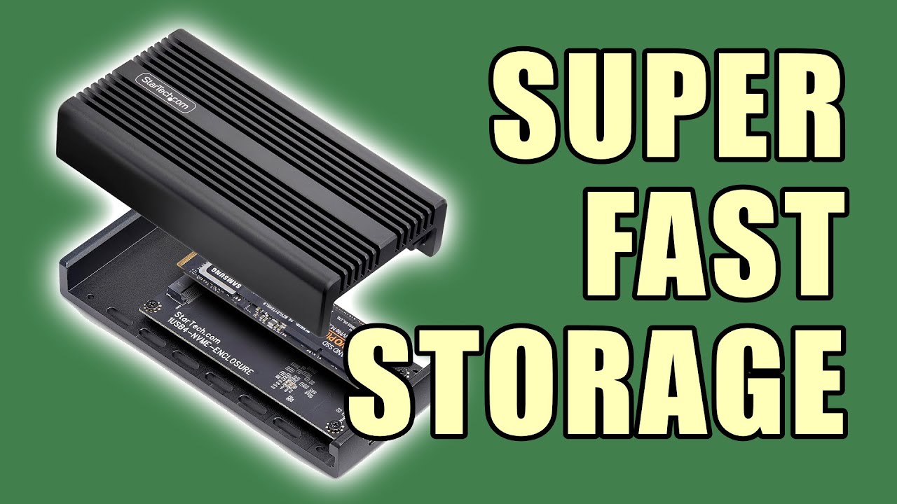 Обзор корпуса для твердотельного накопителя StarTech M.2 NVMe USB4 1USB4-NVME-ENCLOSURE