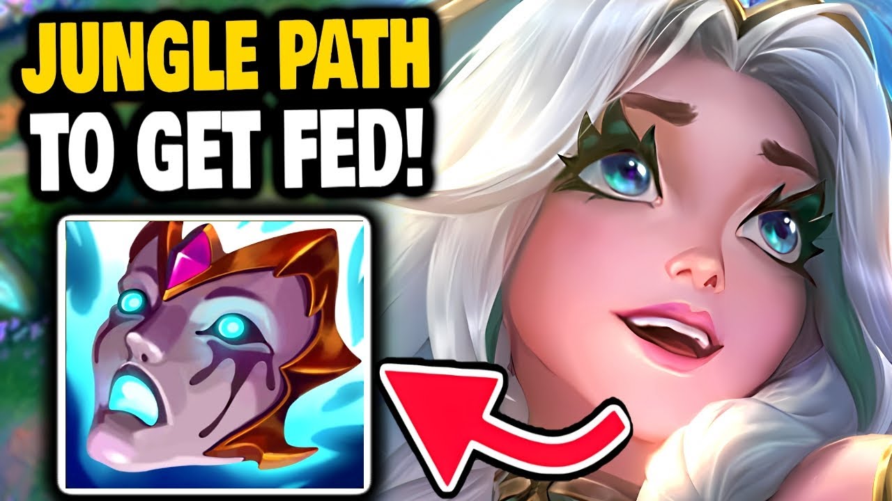 Jungle PATHING explained so well YOU'll have to TELL you FRIEND on DISCORD, Lillia Jungle Guide