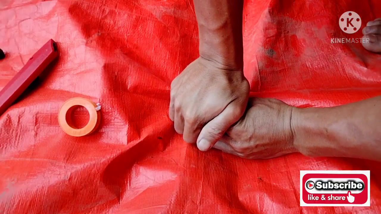 CARA MEMBUAT PEMBUANGAN AIR KOLAM TERPAL#jolitutor