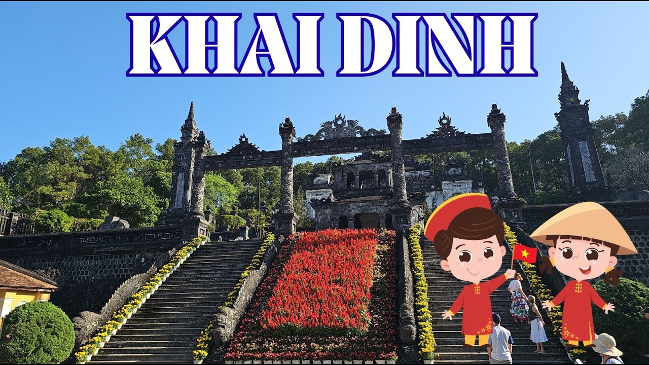 WIETNAM 🇻🇳👑 Grobowiec Znienawidzonego Władcy &ndash; Mroczna Historia KHAI DINHA🏯🌫️#mikronek #travel