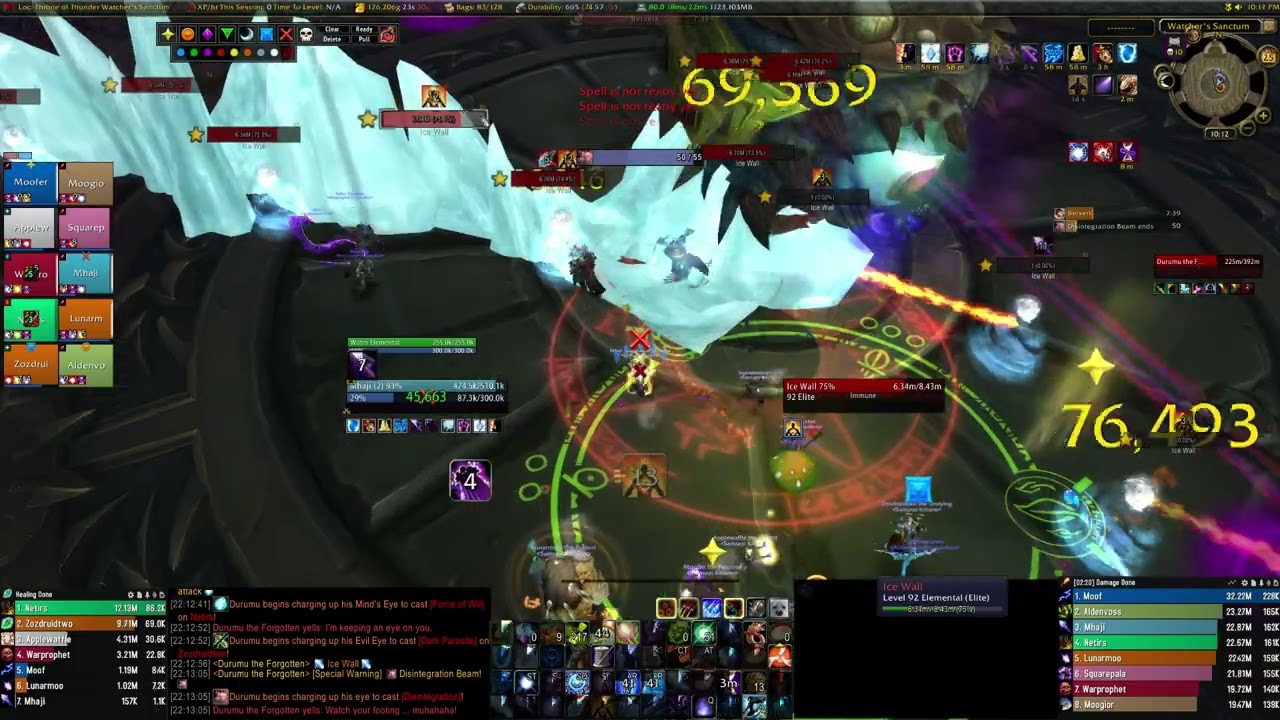 WoW MoP Classic - Durumu the Forgotten - 10M Heroic - Frost Mage PoV