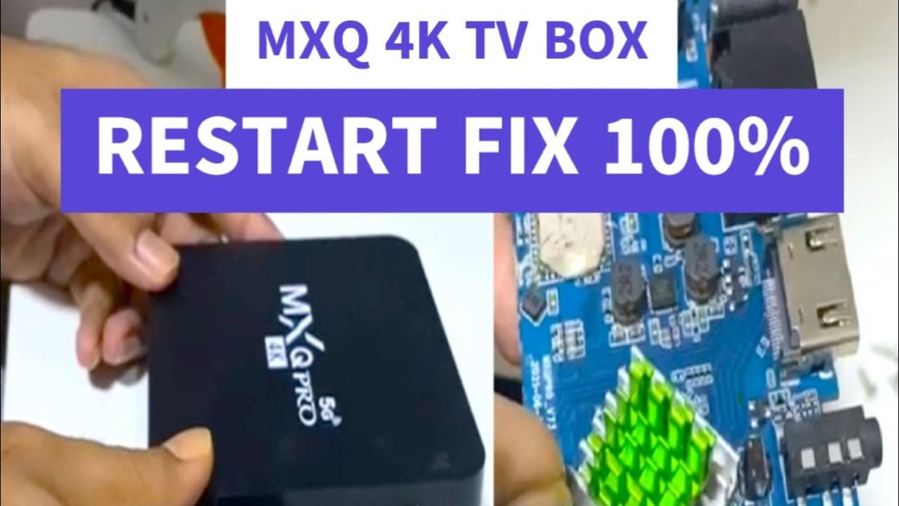 100% исправление: перезапуск ТВ-приставки MXQ Pro 5G 4K Android TV Box | проблема с застрявшим ло...