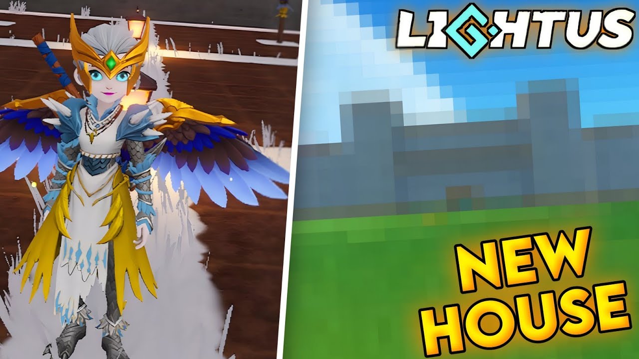 I BUILT A NEW HOME IN LIGHTUS | LIGHTUS HOME TOUR | LIGHTUS GAMEPLAY