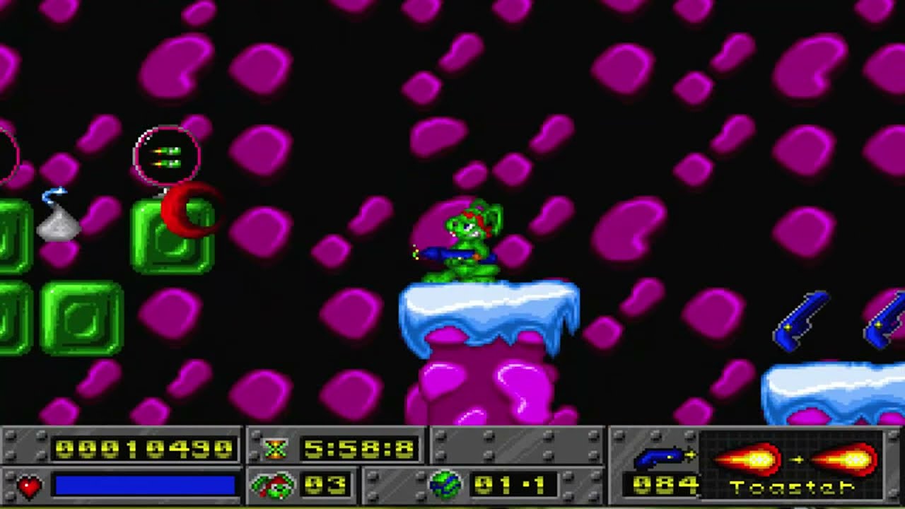 Jazz Jackrabbit: Holiday Hare 1995 - Holiday Hare #1 - Candion I