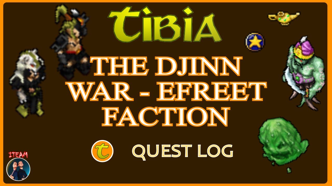 THE DJINN WAR QUEST (EFREET FACTION) - GUIDE - PASO A PASO