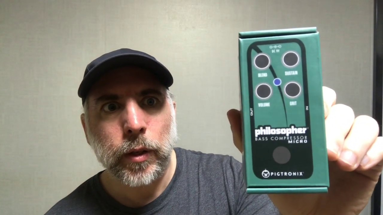 Pigtronix Philosopher Bass Compressor Micro Demo