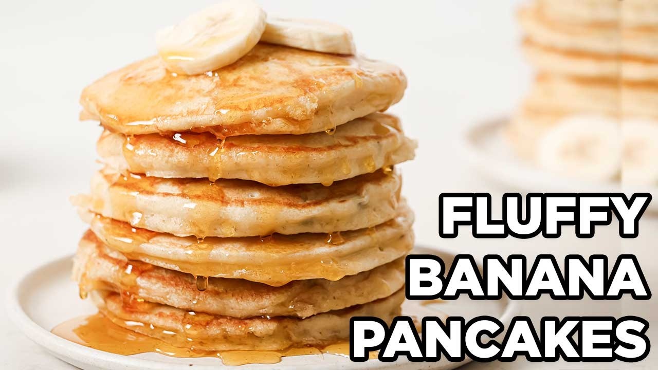 The Best Banana Pancakes You'll Make This Weekend (Easy Recipe)