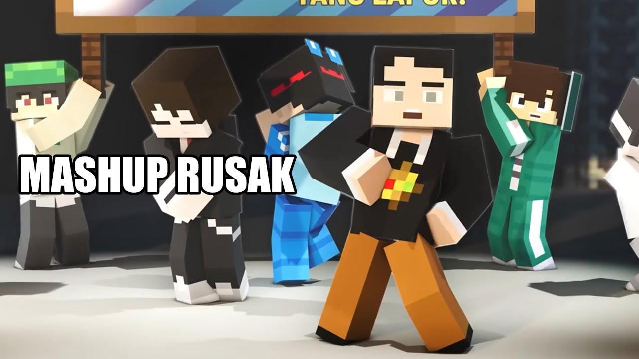 Mashup Rewind Minecraft 2025.. Tapi Brainrot