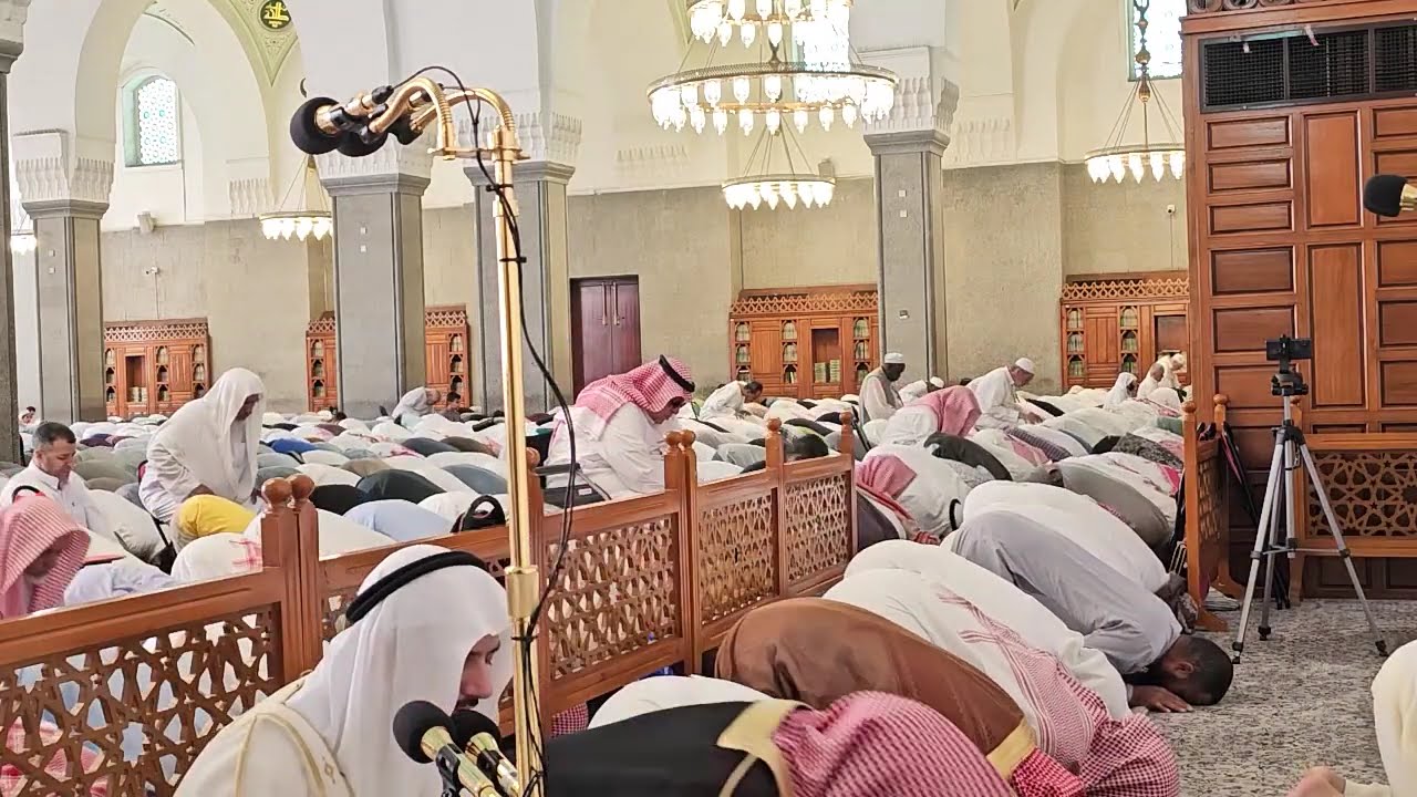 صلاة الجمعة# 8- 4- 1446هـ# الشيخ . عبد الرحمن المغامسي# تبليغ الصلاة المؤذن/ عبد الكريم الأيوبي