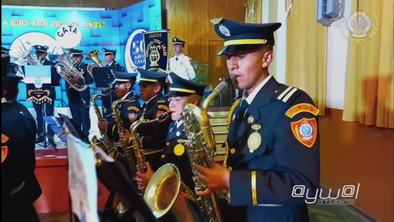 PERDIDO FUI A MI JESUS (HIMNO) - BANDA SINFONICA DEL COLEGIO ADVENTISTA TUPAC AMARU