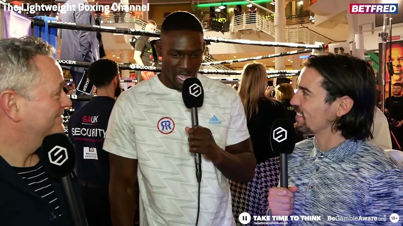 Chris Eubank Jr vs Liam Smith Undercard | Richard Riakporhe Interview | Riakporhe vs Glowaci