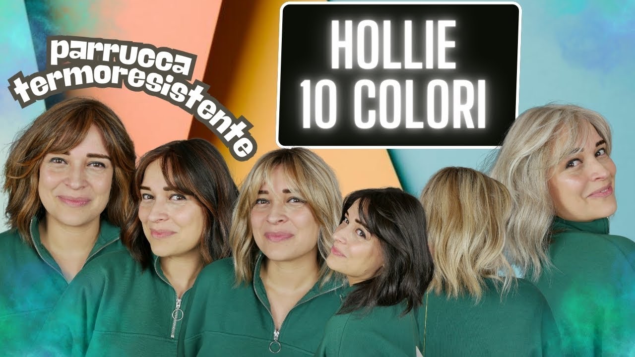 Parrucca Caschetto Mosso con Frangia - Hollie di Jon Renau in 10 colori!