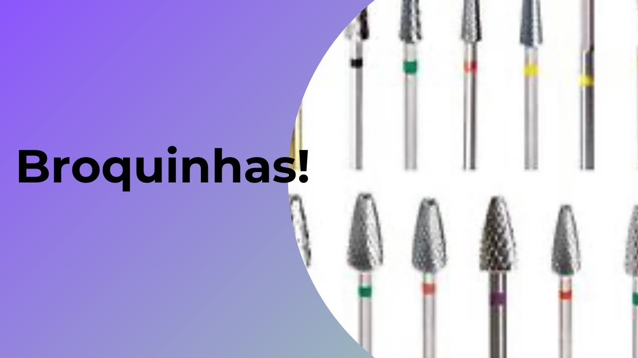 Brocas para unhas de gel que você precisa ter! (INICIANTE)