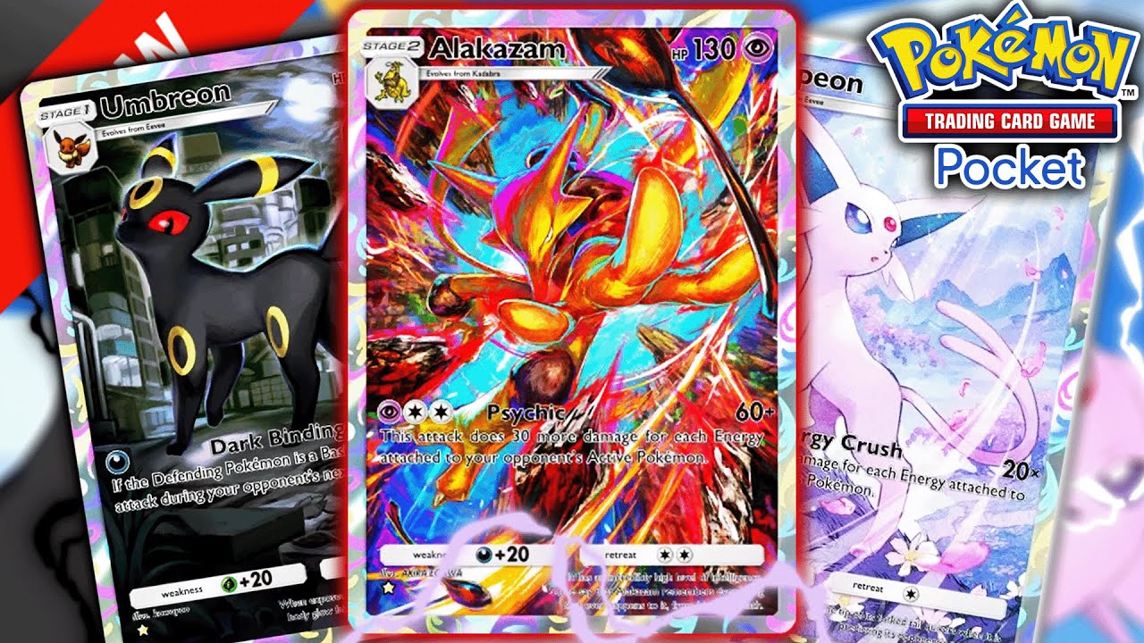 ESPEON And UMBREON Make ALAKAZAM Deadly! | Pokemon TCG Pocket
