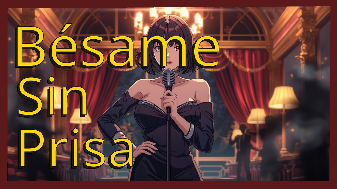 Bésame Despacio 💋 Electro Swing Español | Voz Femenina Romántica Nocturna