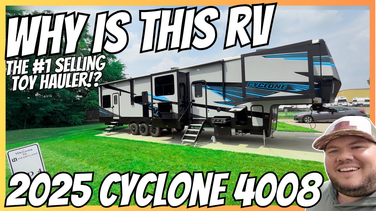 2025 Cyclone 4008 | Why is this the #1 Selling Toy hauler!? Lets take a look!