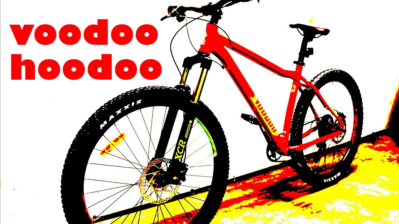 Voodoo Hoodoo mountain bike unboxing, assembly & wheelies