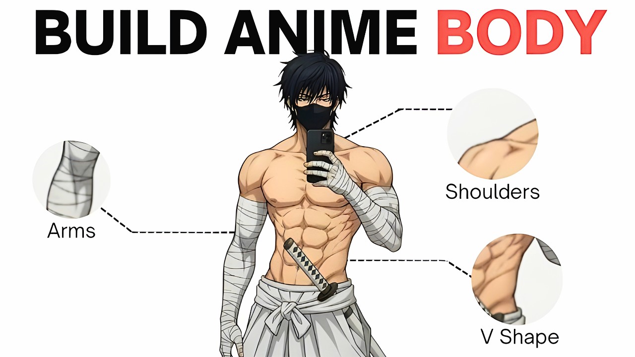 How to Build Anime Body at Home (No Equipment Needed)