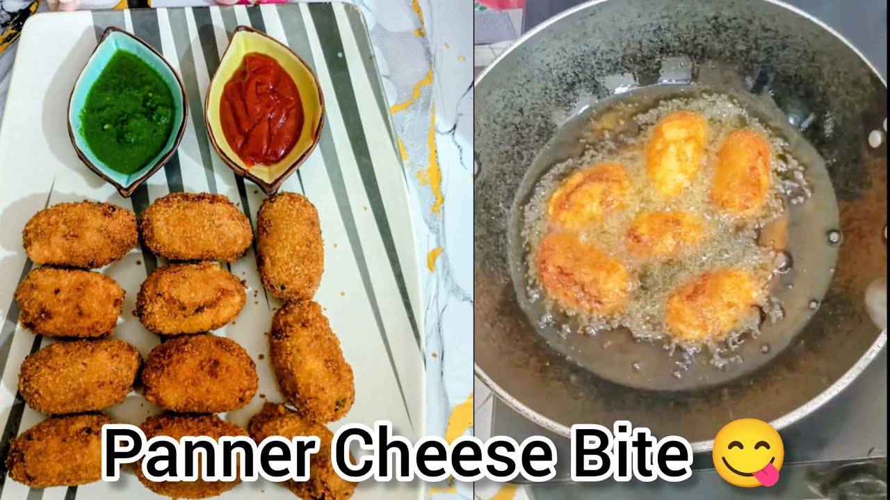 Perfect and Healthy Snacks Recipe | Paneer Cheese Bite | Kids Favourite Cheese Snacks 