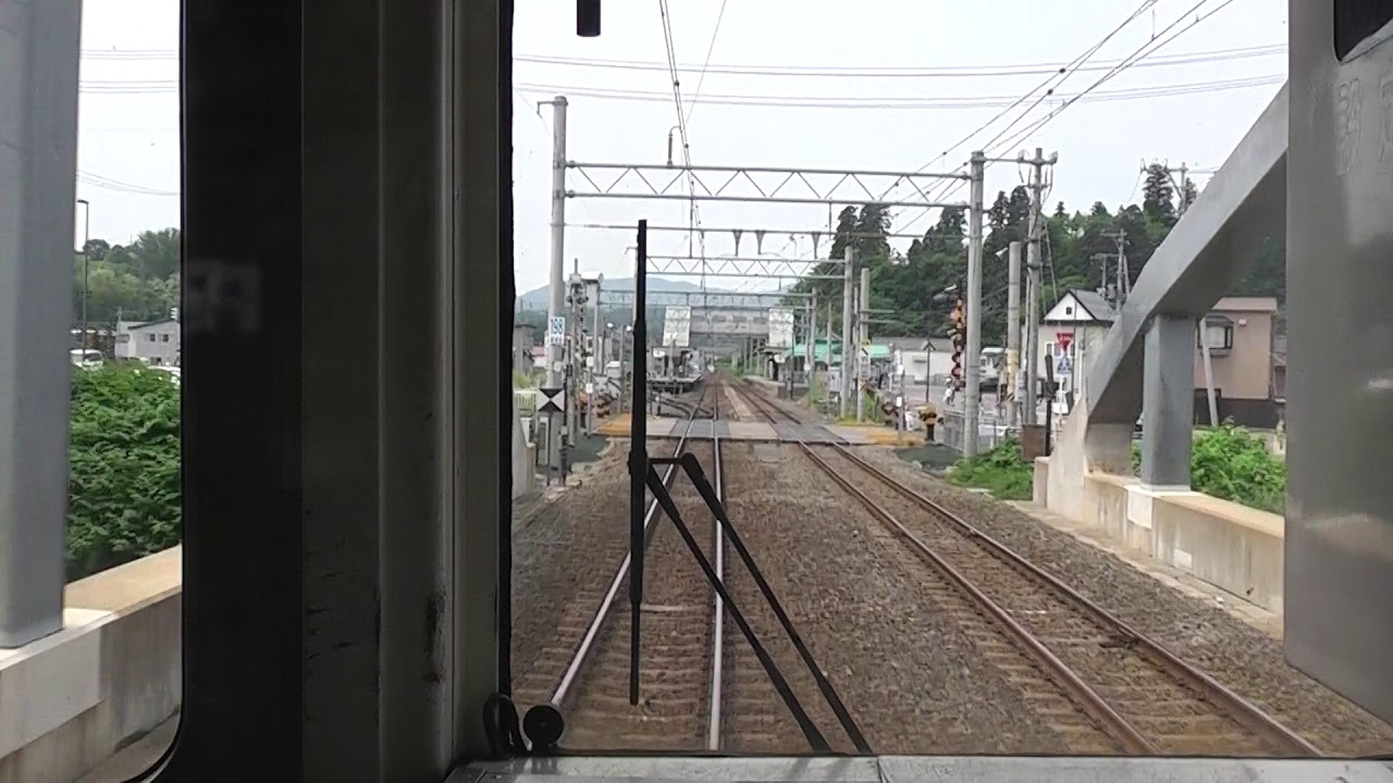 JR奥羽本線　青森→弘前【701系・前面展望・652M】　2018.06.08　JR Ōu Main Line