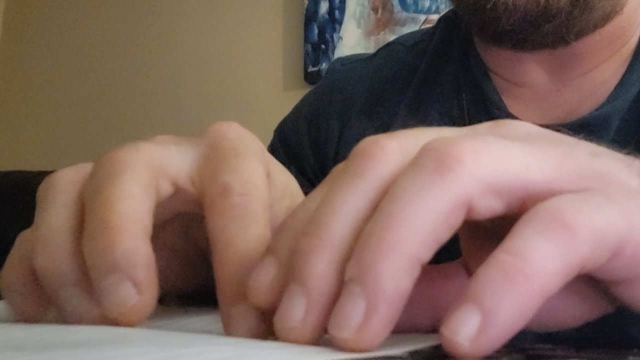 ASMR Typing - Page Turning - Writing (New Signature Trigger At End)