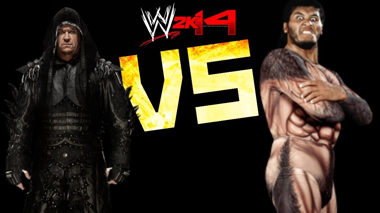 WWE 2K14: The Undertaker VS Giant Gonzalez [FR//HD]