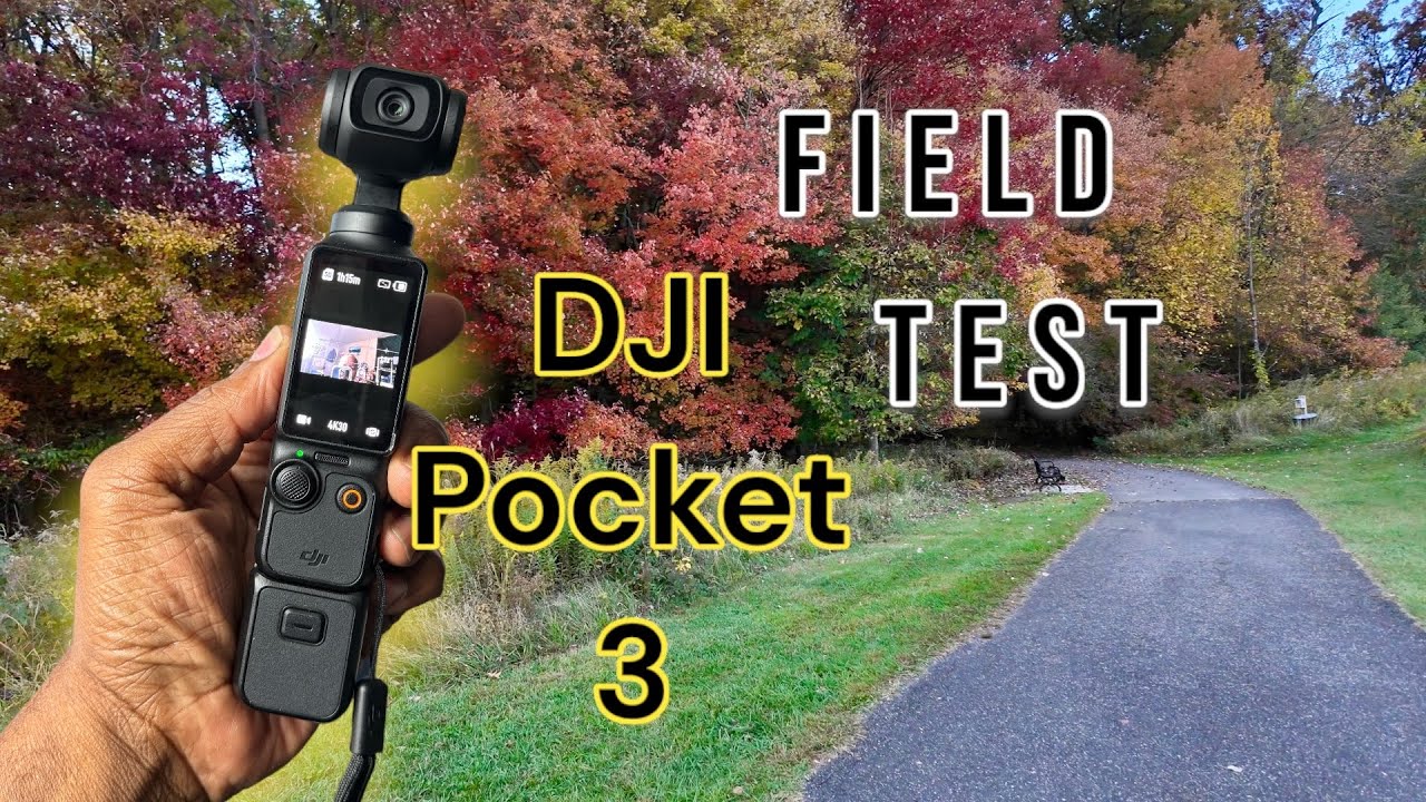 Автоматические настройки для полевых испытаний DJI Osmo Pocket 3