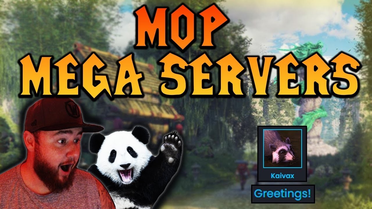 MoP Classic MEGA SERVERS Are Finally HERE!