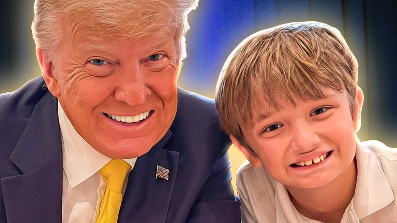 Donald Trump's Grandson Is Growing Up To Look Just Like Him