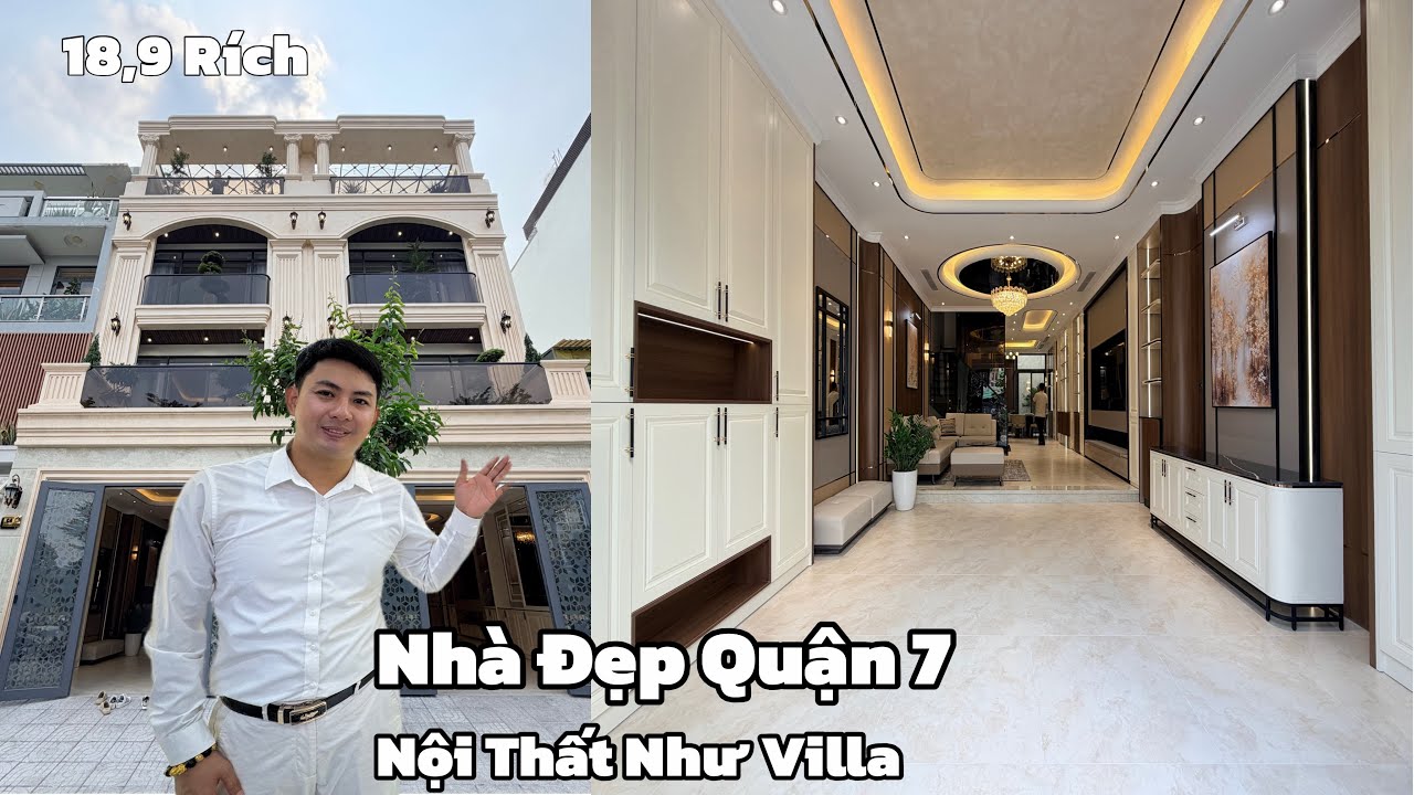 💥Nhà Đẹp Quận 7 “ Nội Thất Như Villa “ Máy Lạnh Âm Trần Chuẩn GU Việt Kiều Mỹ Quốc 🇺🇸 
