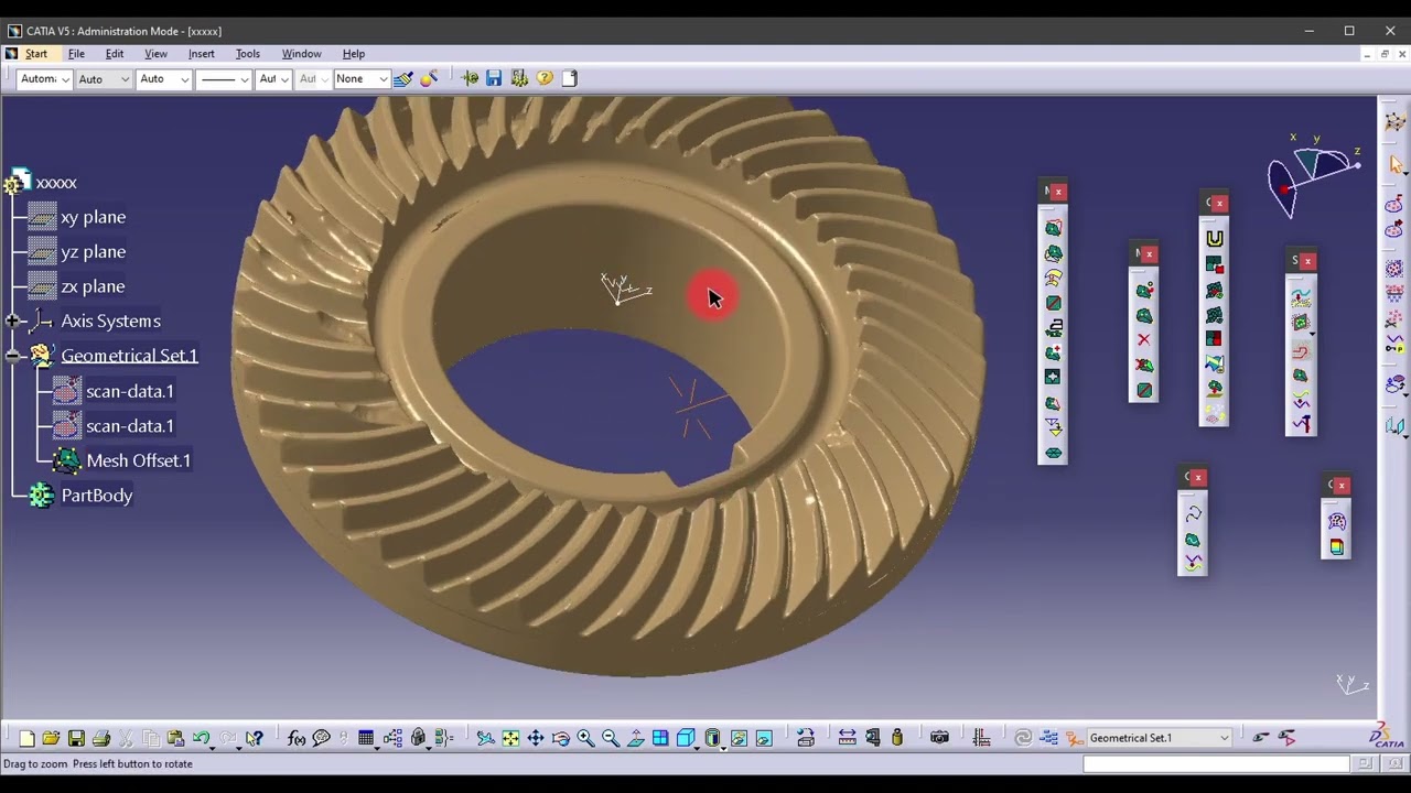 STL In Catia