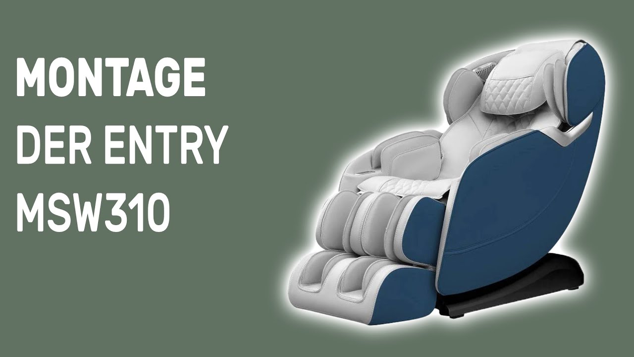 Montage - Der Classic Plus - MSW310 Massagesessel