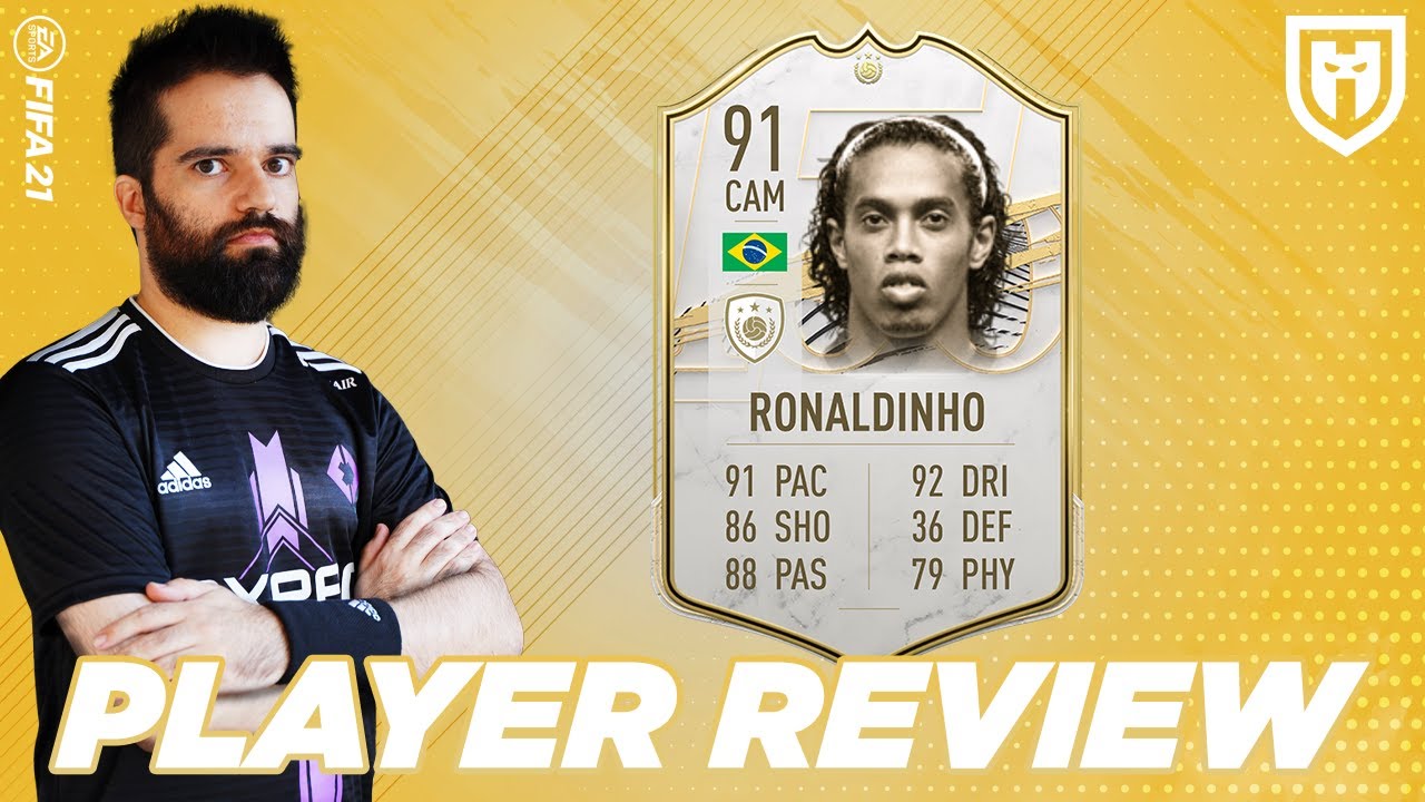 RONALDINHO 91 PLAYER REVIEW *GAMEPLAY*