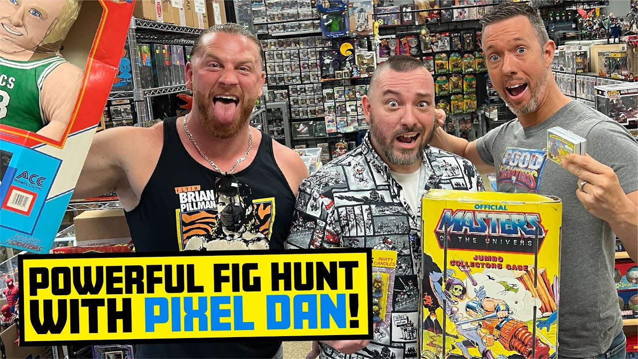 POWERFUL Fig Hunt with Pixel Dan at Geek Toy Hut!