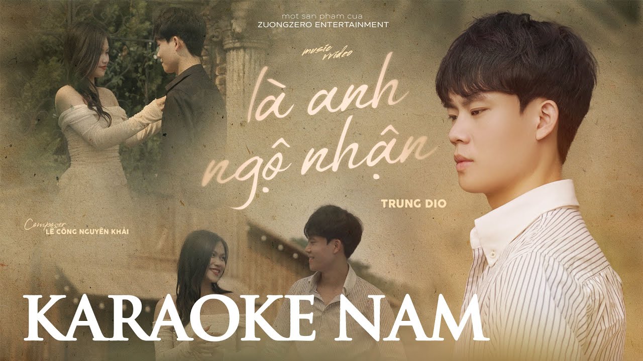 Là Anh Ngộ Nhận Karaoke Nam - Trung Dio