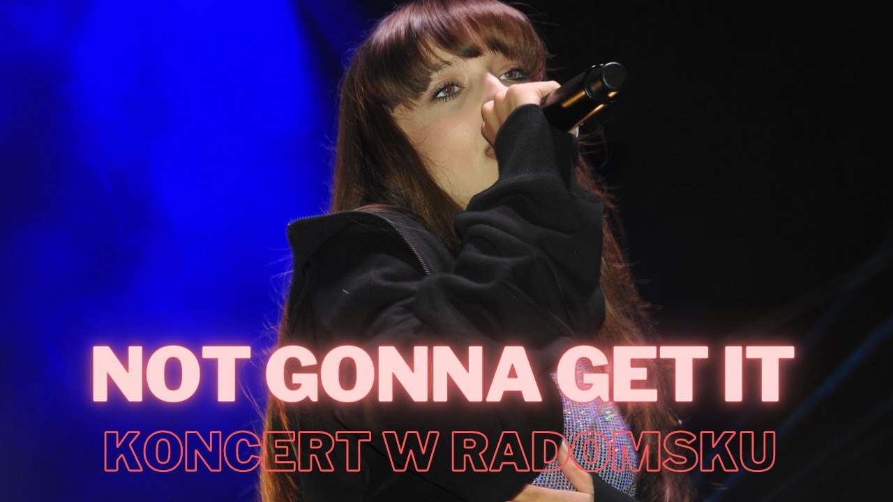 Viki Gabor - Not Gonna Get It | Koncert w Radomsku