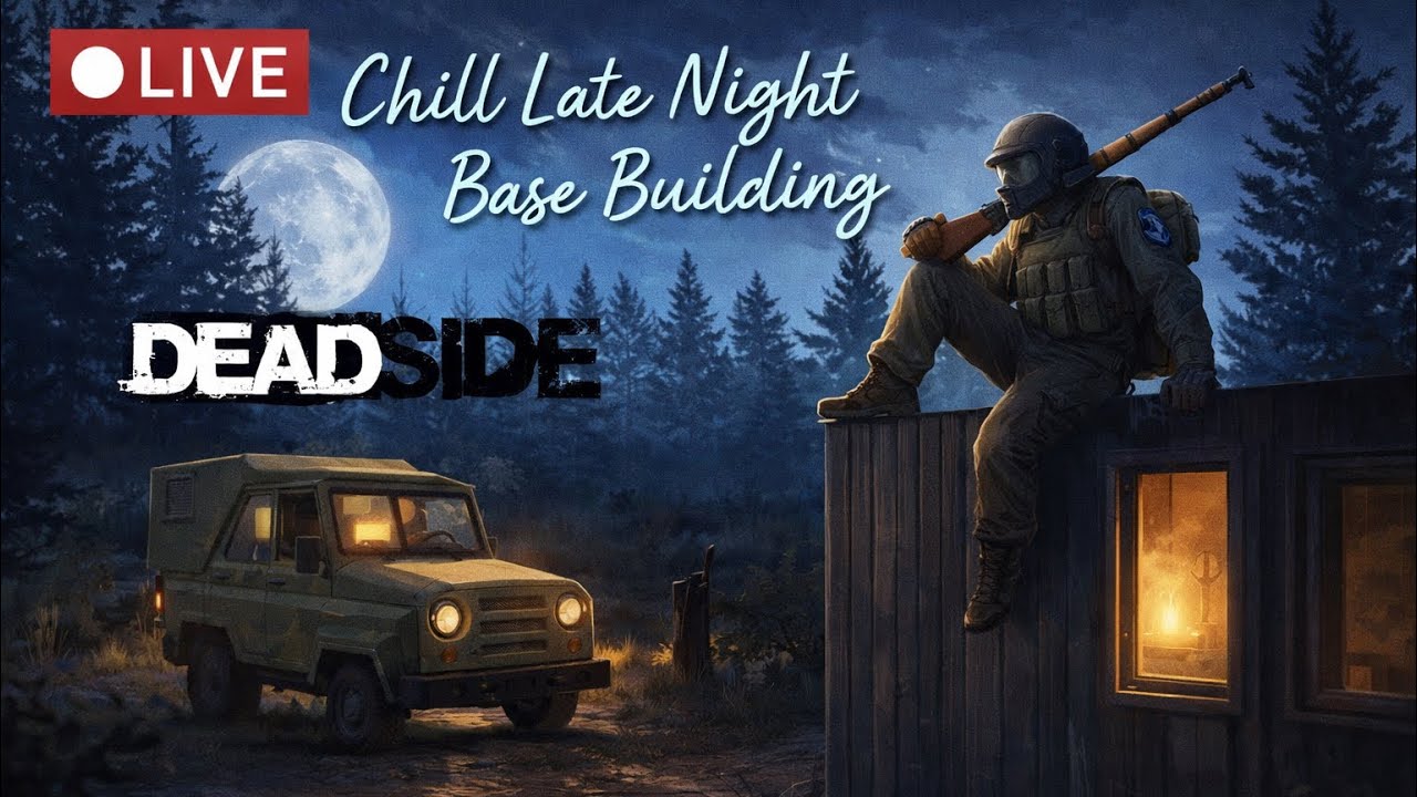🔴Live!Deadside on Console| Late Night BaseBuilding(DISCONNECTED)