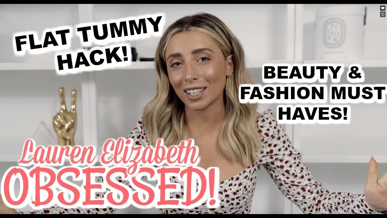 CURRENT OBSESSIONS! FITNESS, FASHION, & BEAUTY! | Lauren Elizabeth