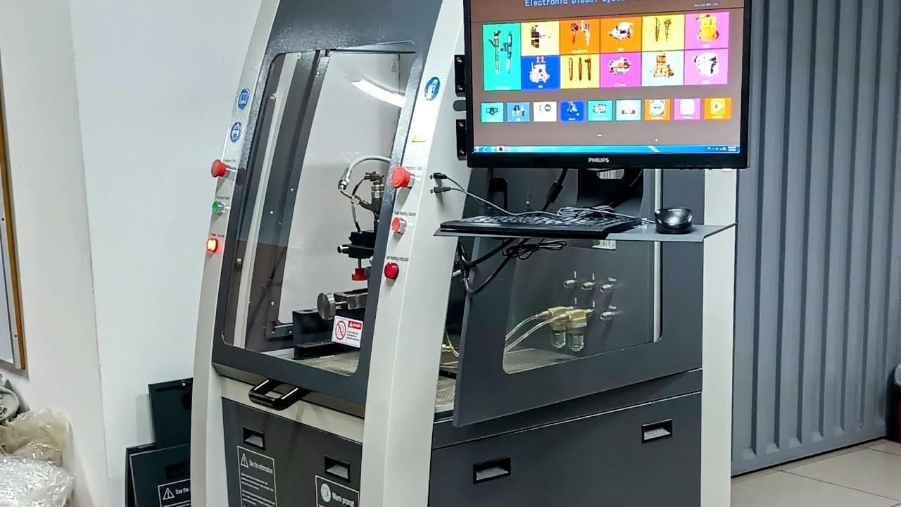 Nuevo modelo, banco de pruebas para 1 inyector common Rail.