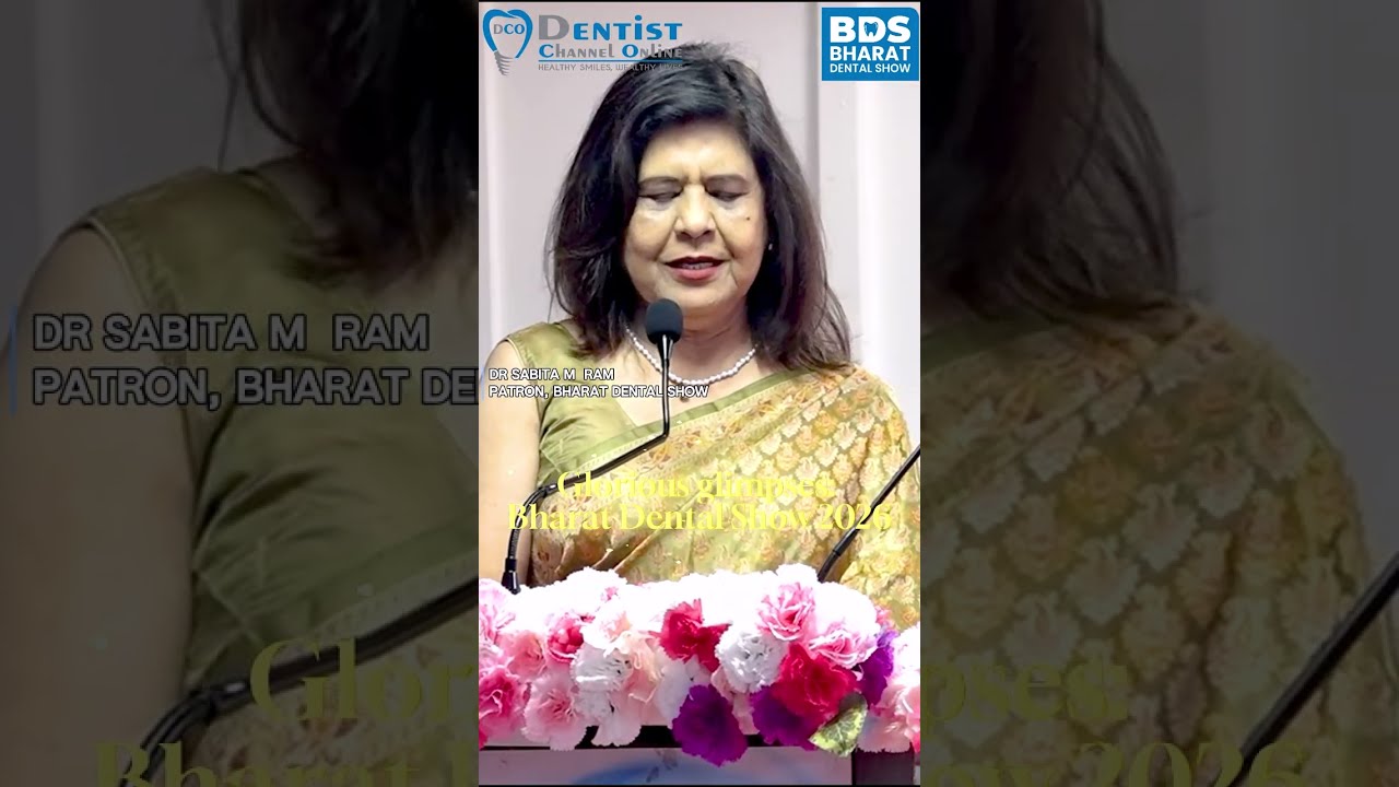 Церемония открытия выставки Bharat Dental Show 2026