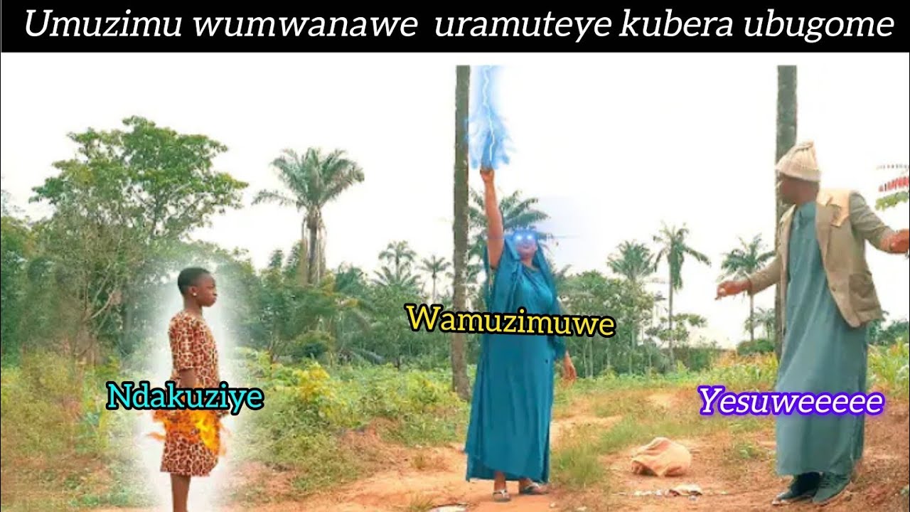 Yamwishe aragahinja none ndebera ibimubayeho umuzimu wumwanawe uramuteye ndorera👆👆👆