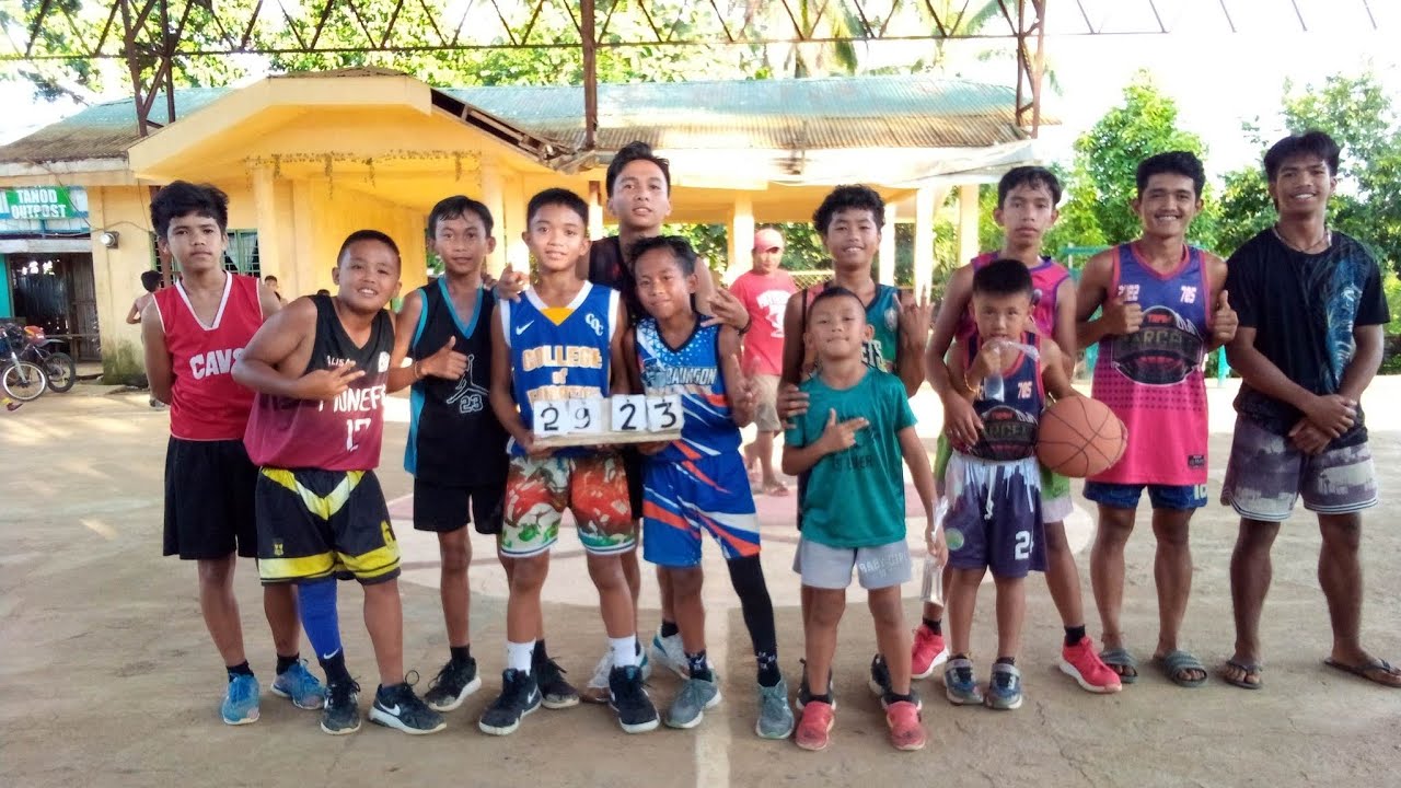 Purok2 vs purok1 BASKETBALL BARANGAY San Miguel baungon Bukidnon Purok2 win @nanasvlog3904