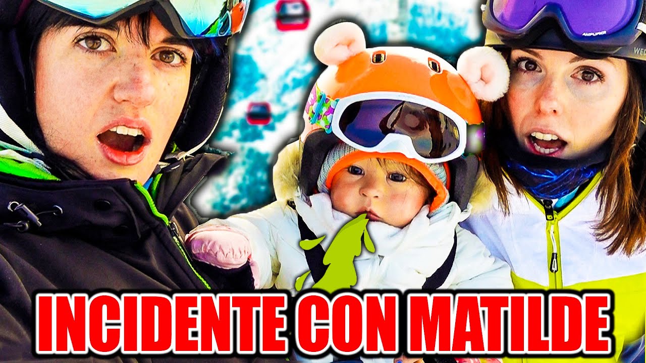 Matilde ha vomitato 🤮 ed è caduta sulla pista con la zia Pao! | FILM + BACKSTAGE *divertente*