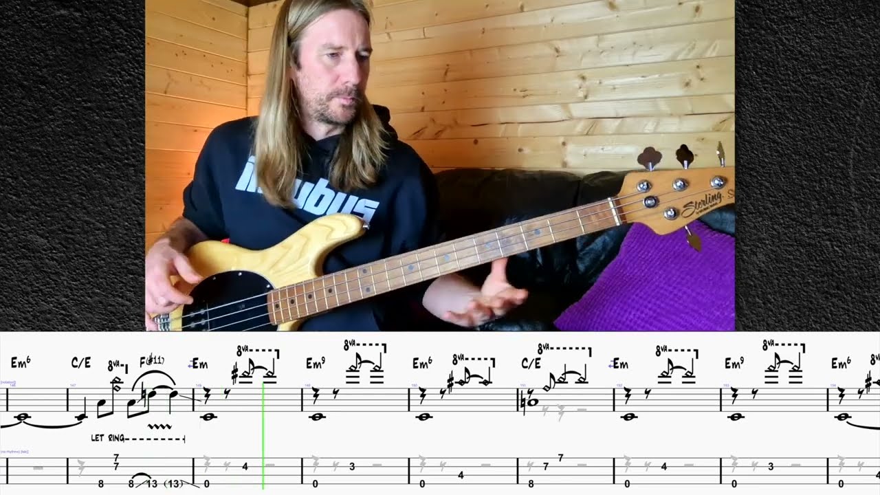 Dream Theater - Pull Me Under - Bass Playalong with Tablature