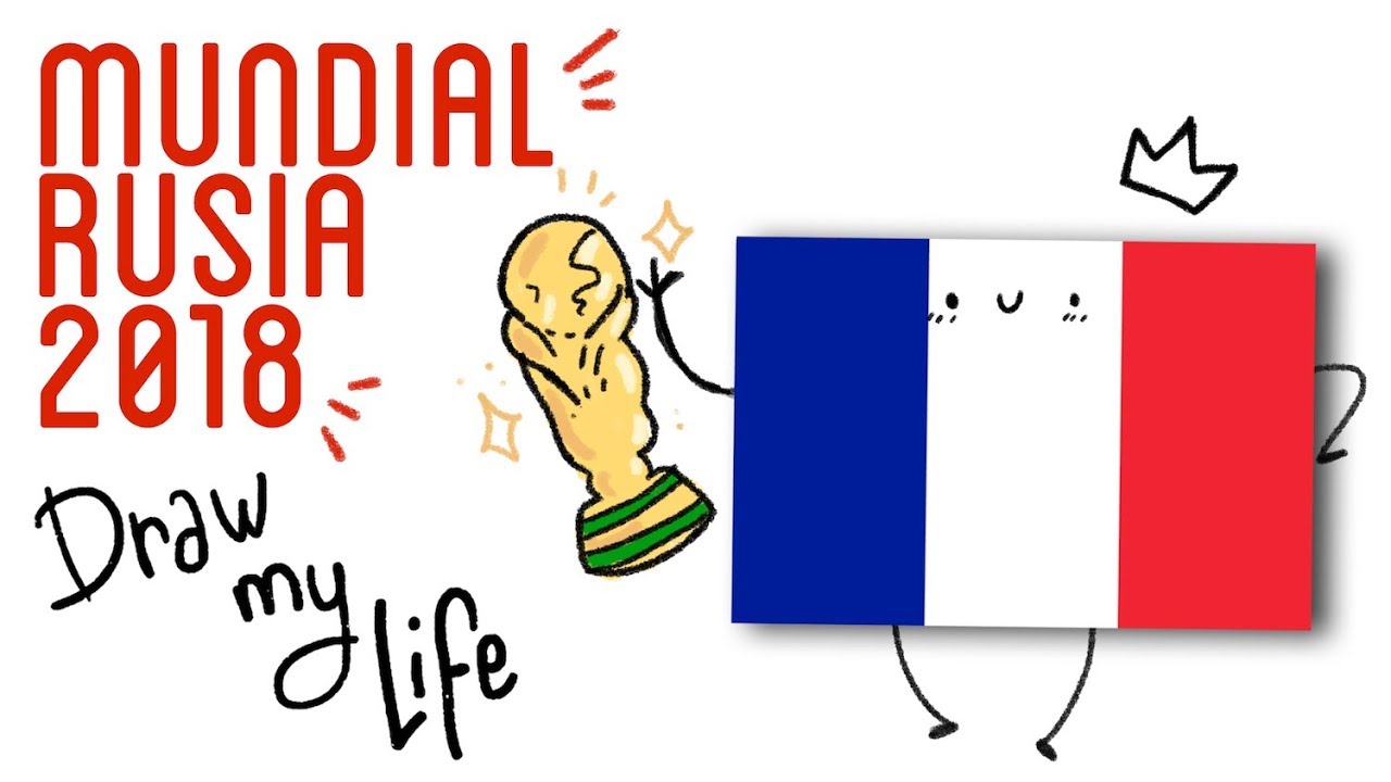 LA HISTORIA DEL MUNDIAL DE RUSIA 2018 EN DIBUJOS | Draw My Life