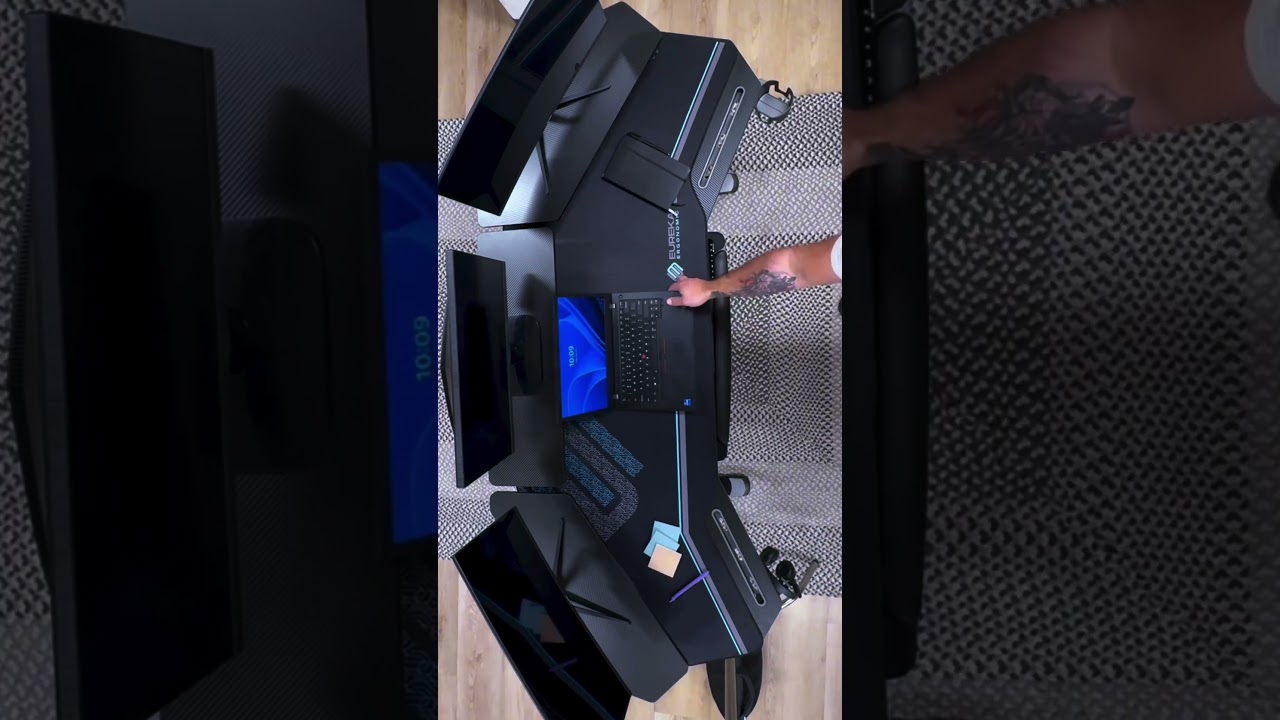 Aero Pro Winged Shaped Standing Desk