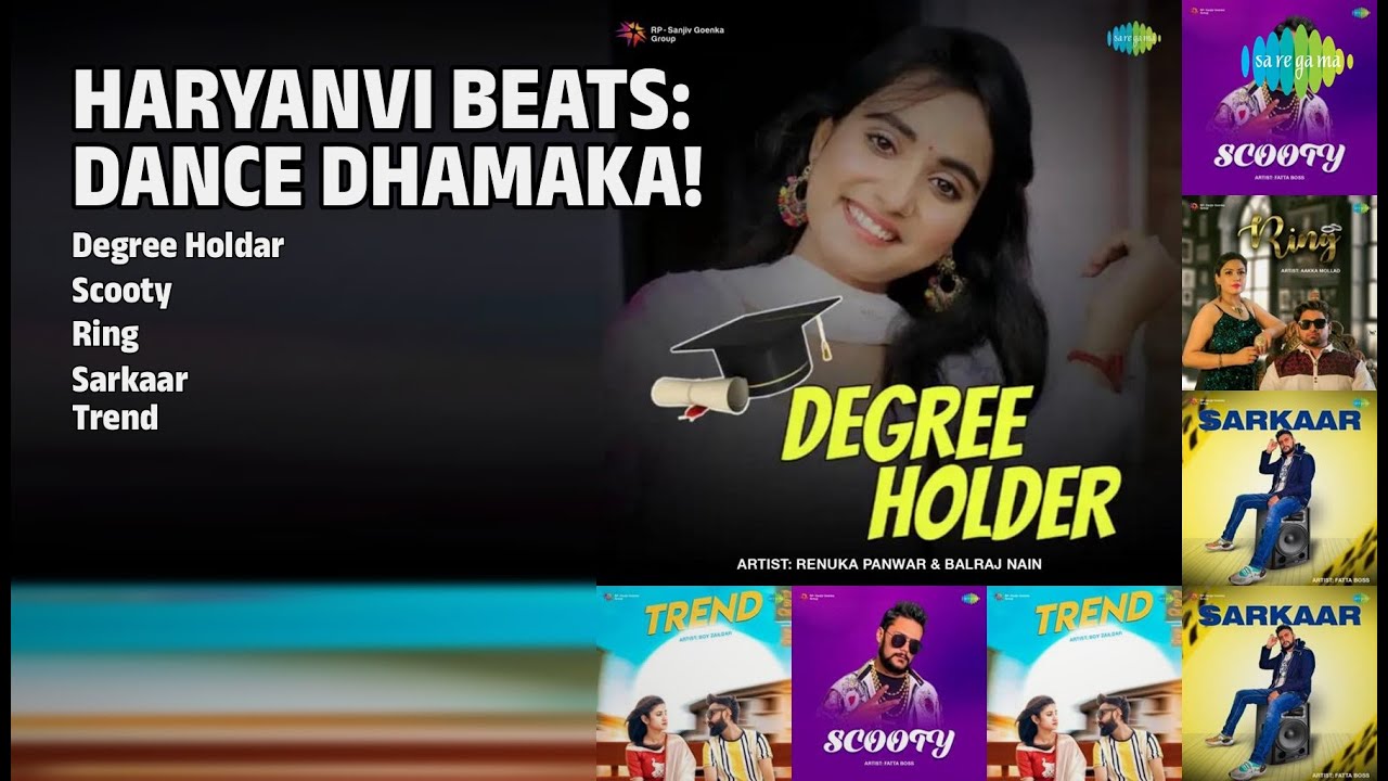 हरयाणवी हिट्स धमाका! | Renuka Panwar Songs | Degree Holdar | Scooty | Ring