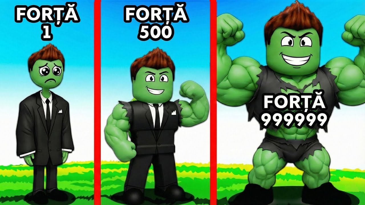 Mi-am facut MUSCHI INFINITI in Roblox!