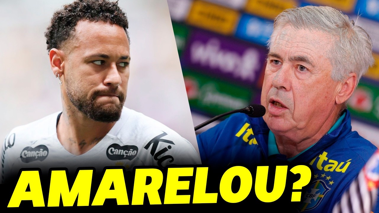 🚨NEYMAR AMARELOU? Por que jogador deu 