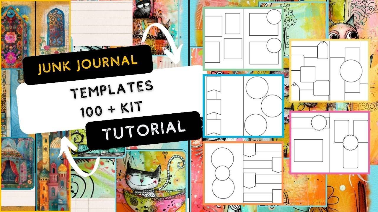 12  Junk Journal Page Ideas!